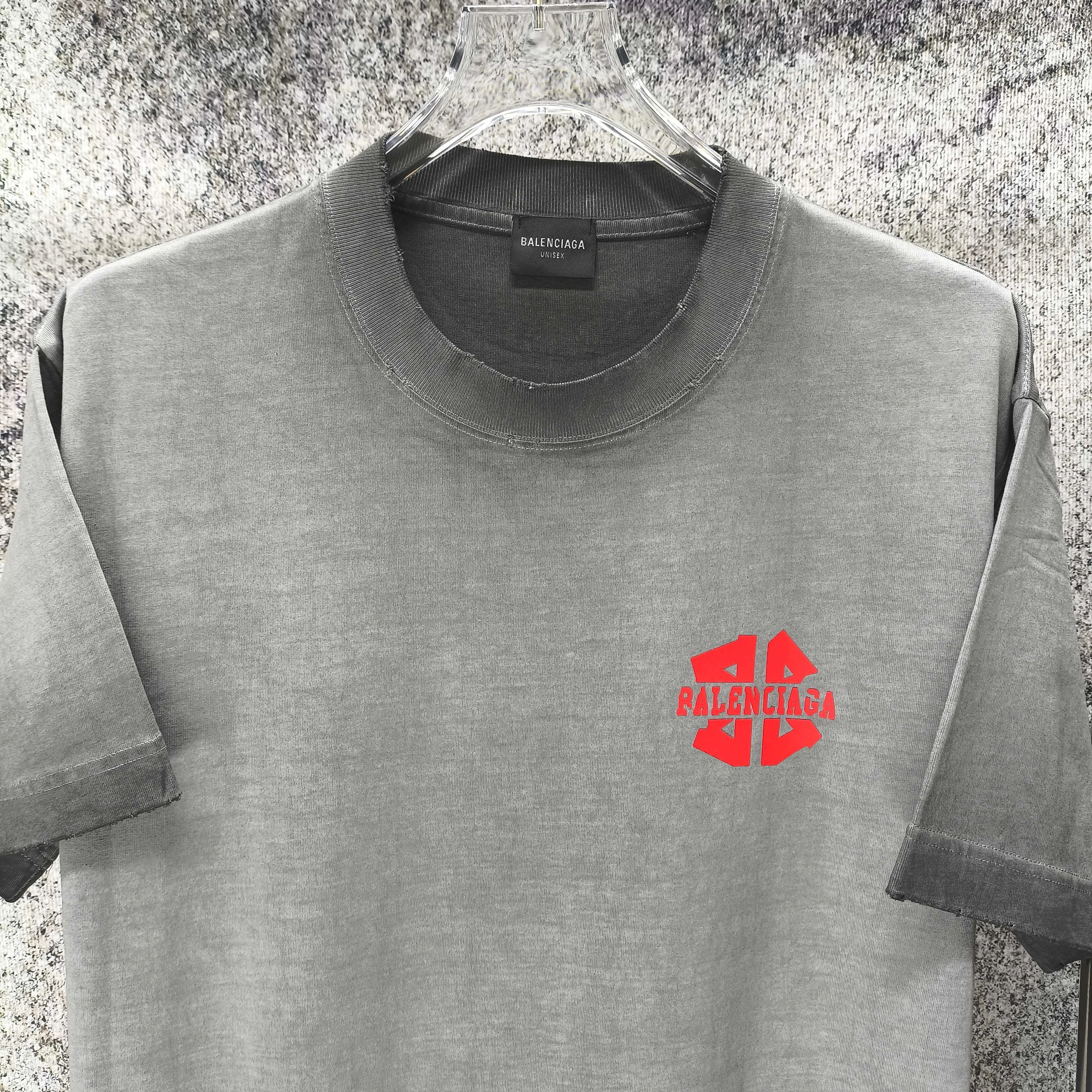 BAL* 2026 New Arrival 320g logo t Same Style Size S M L XL XXL Black White Gray